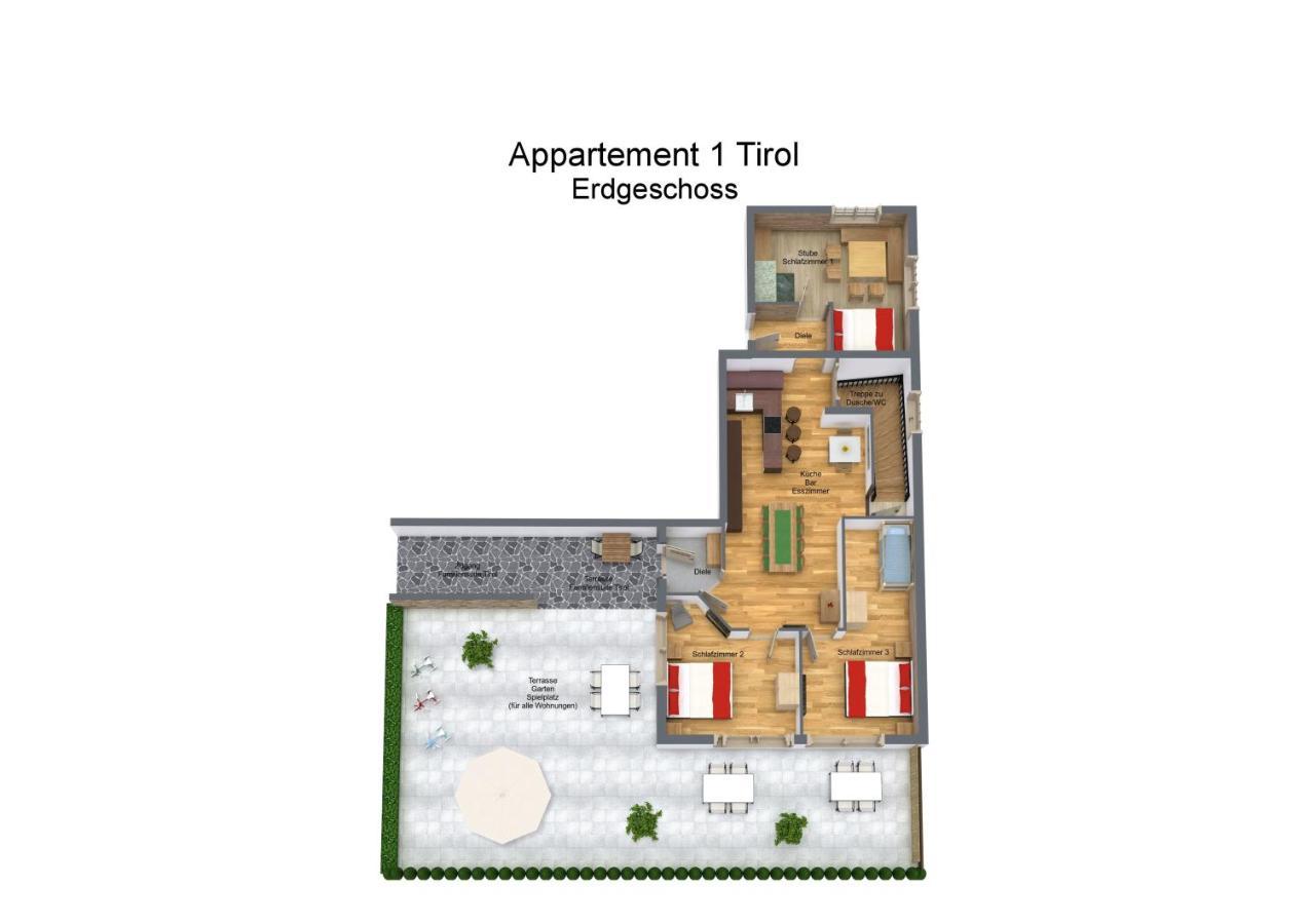 Angerer Alpine Suiten Und Familienappartements Tirol Aparthotel